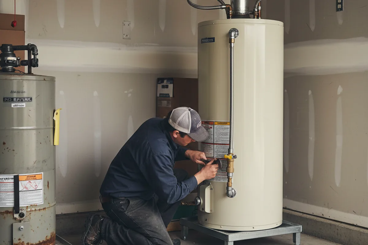 Water heater and shutoff valve replacement in Sylacauga